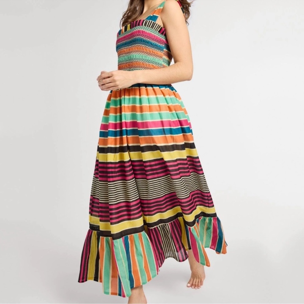 Mille Garden Dress size small Ibiza stripe